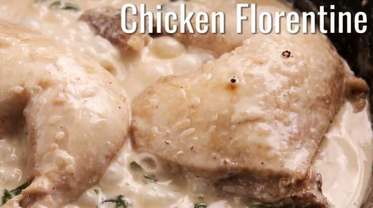keto chicken florentine recipe