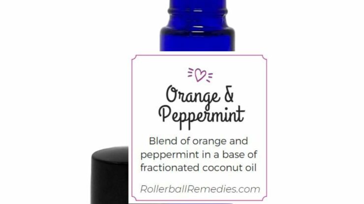 Orange and Peppermint Essential Oil Blend